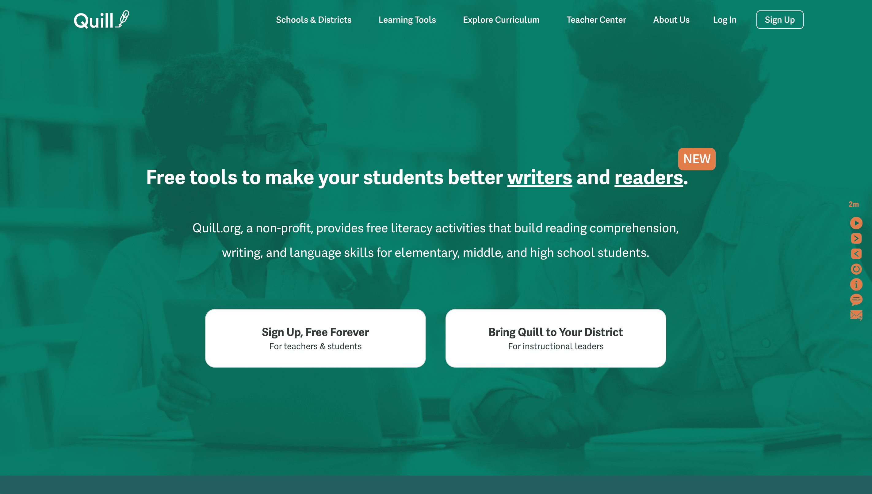Quill.org product preview