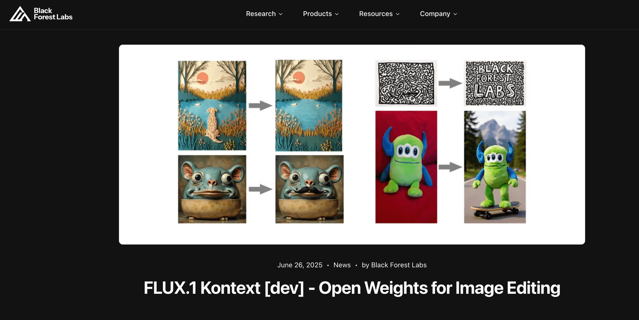 Flux 1 Kontext product preview