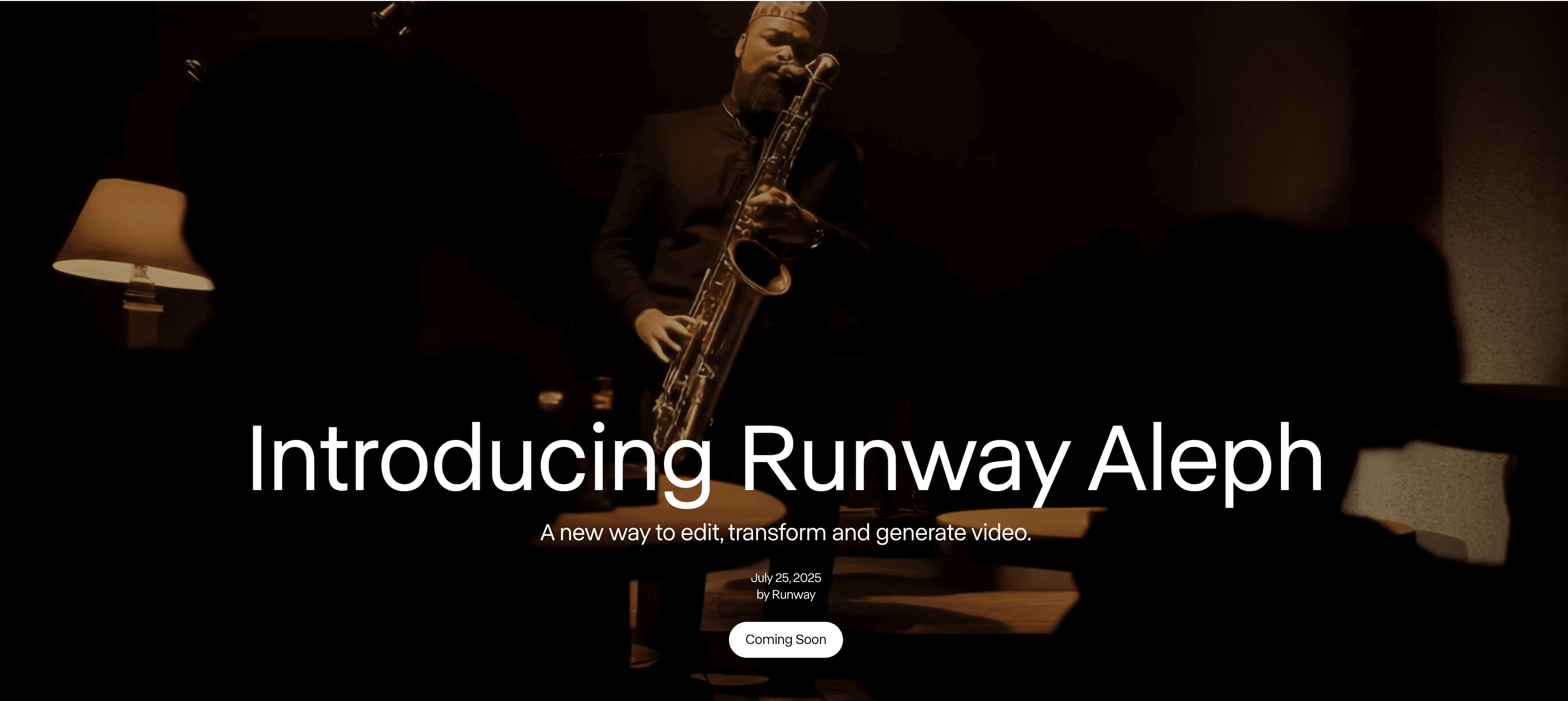 Runway Aleph product preview