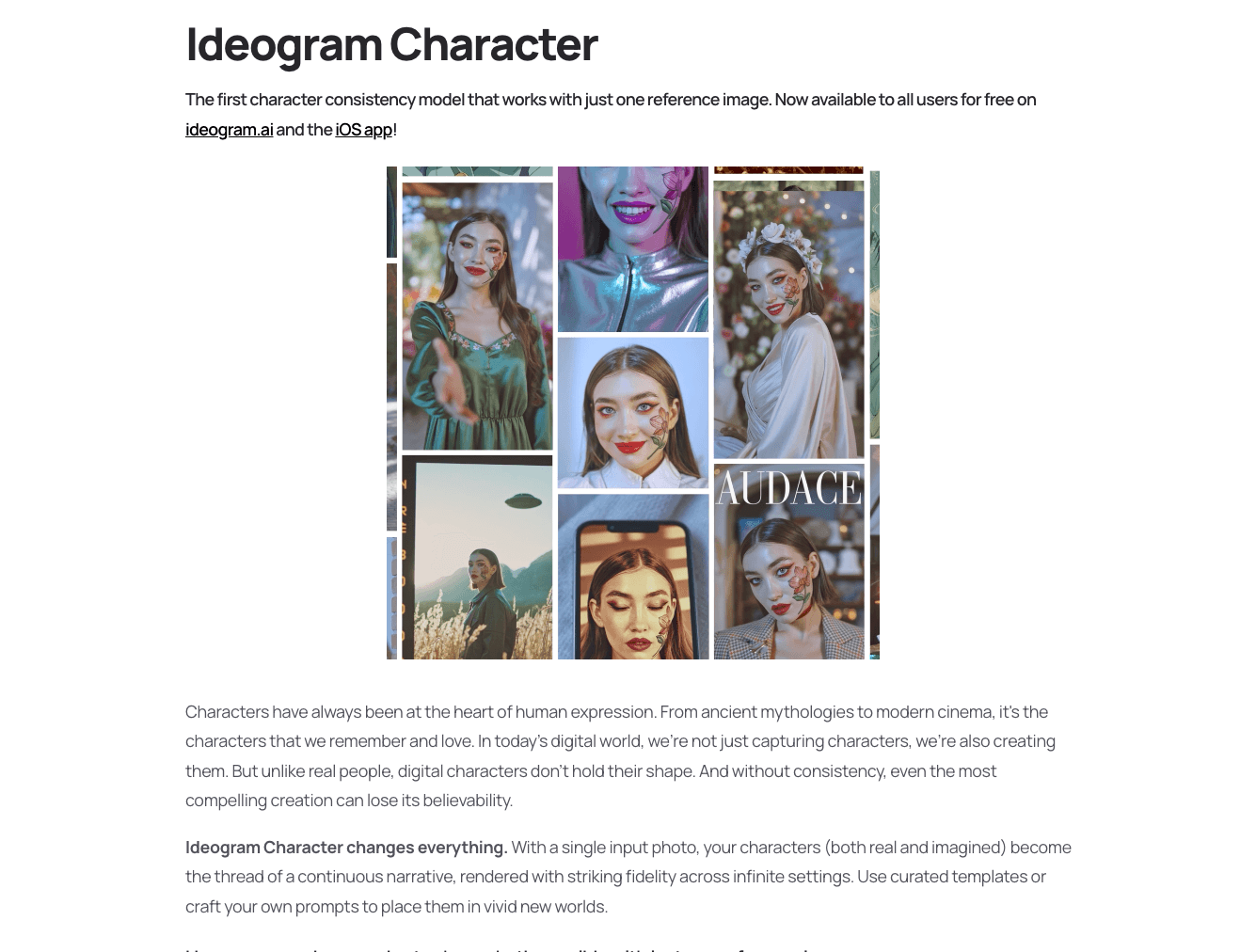 Ideogram Character product preview
