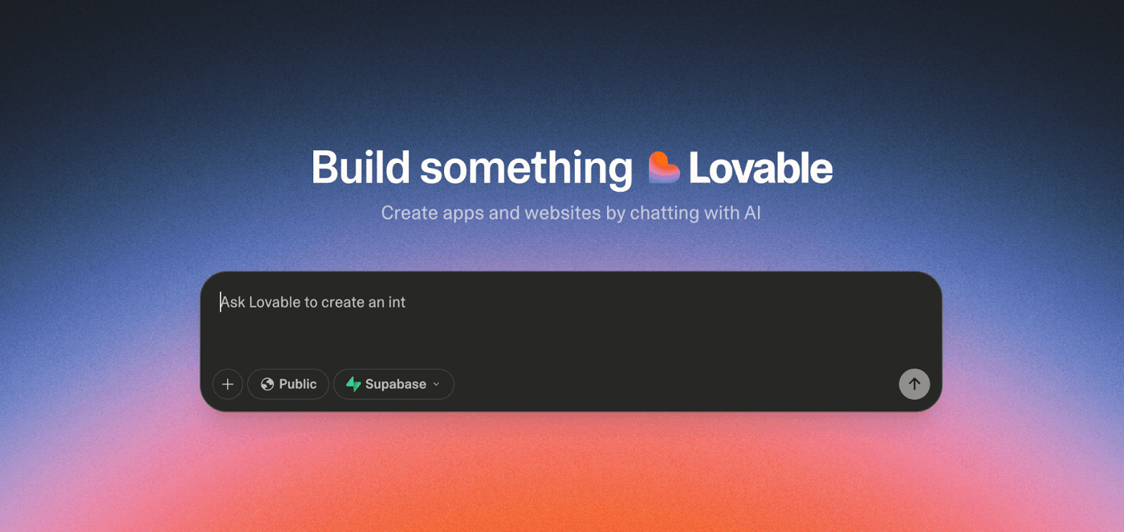 Lovable product preview