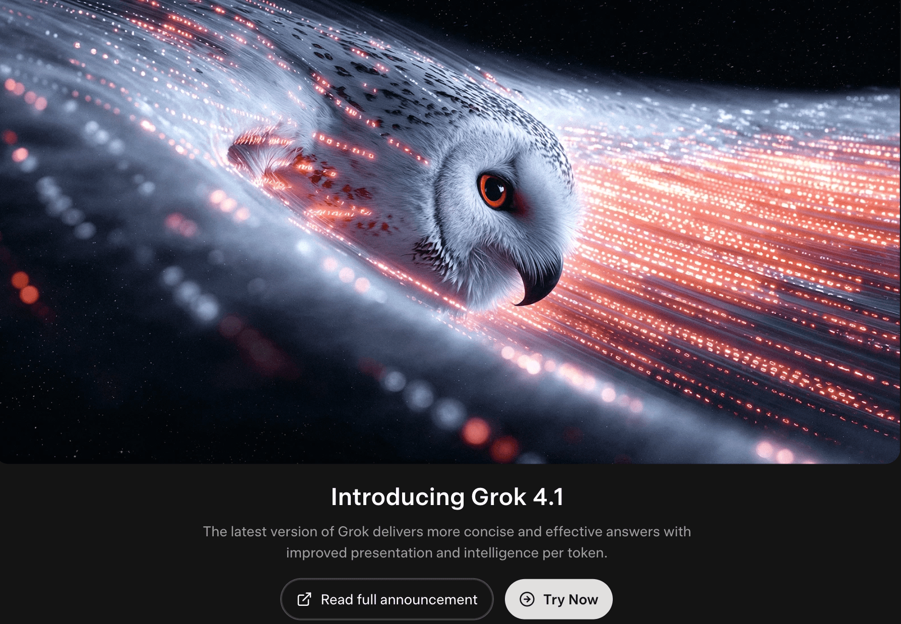 Grok 4.1 product preview