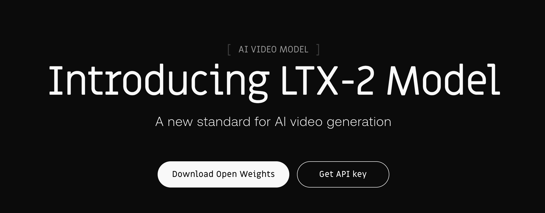 LTX-2 Model Family product preview