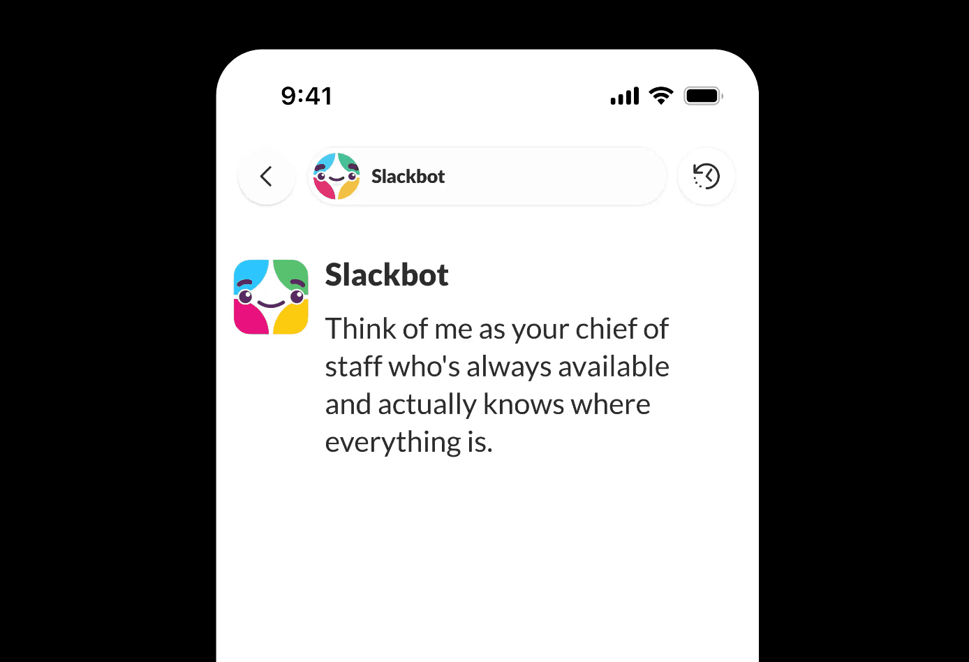 Slackbot product preview