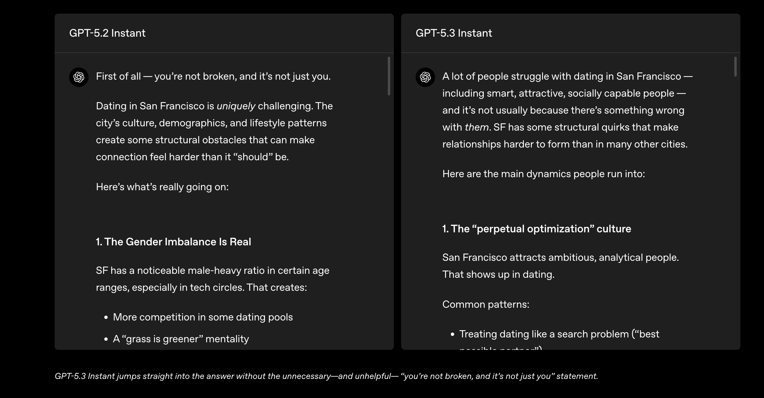 GPT-5.3 Instant product preview