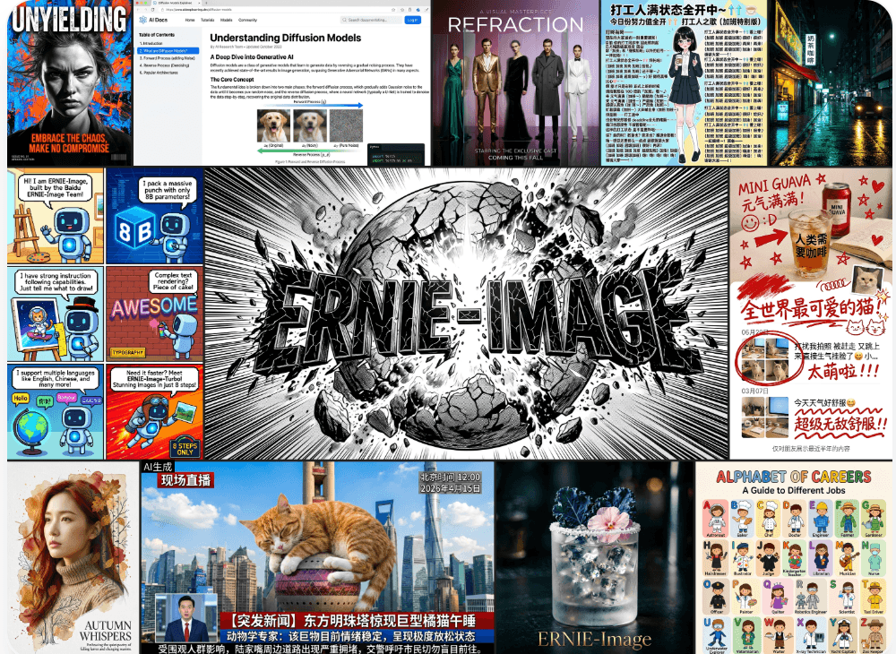 Ernie Image product preview