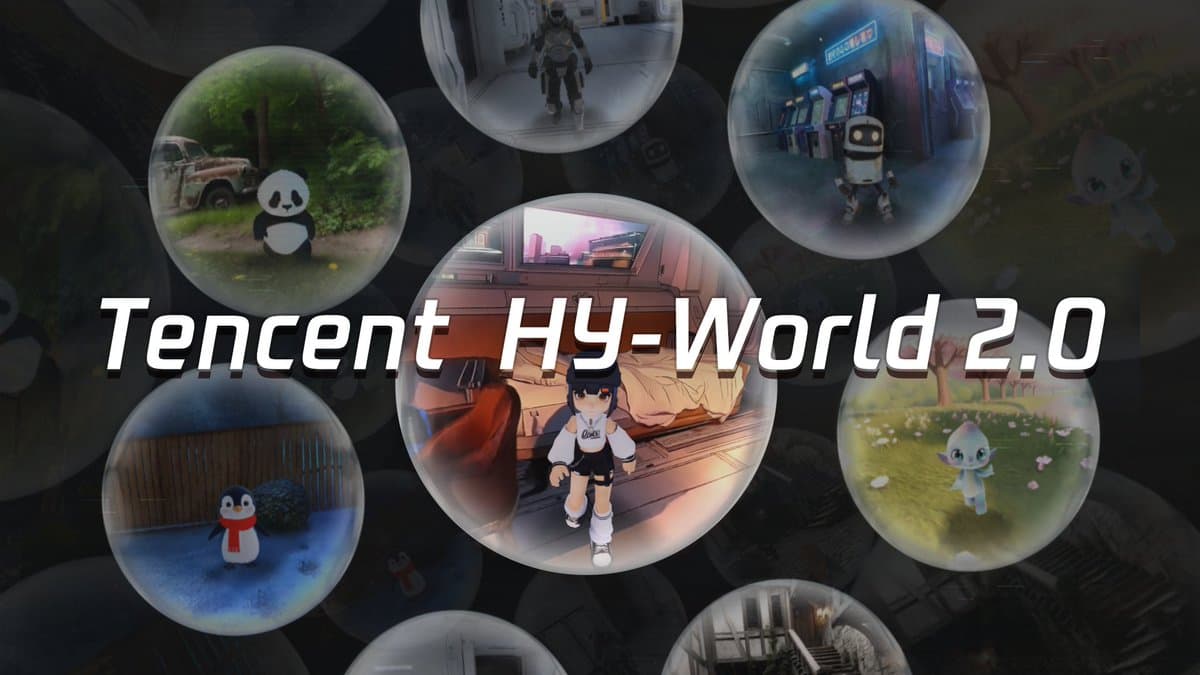 HY-World 2.0 product preview