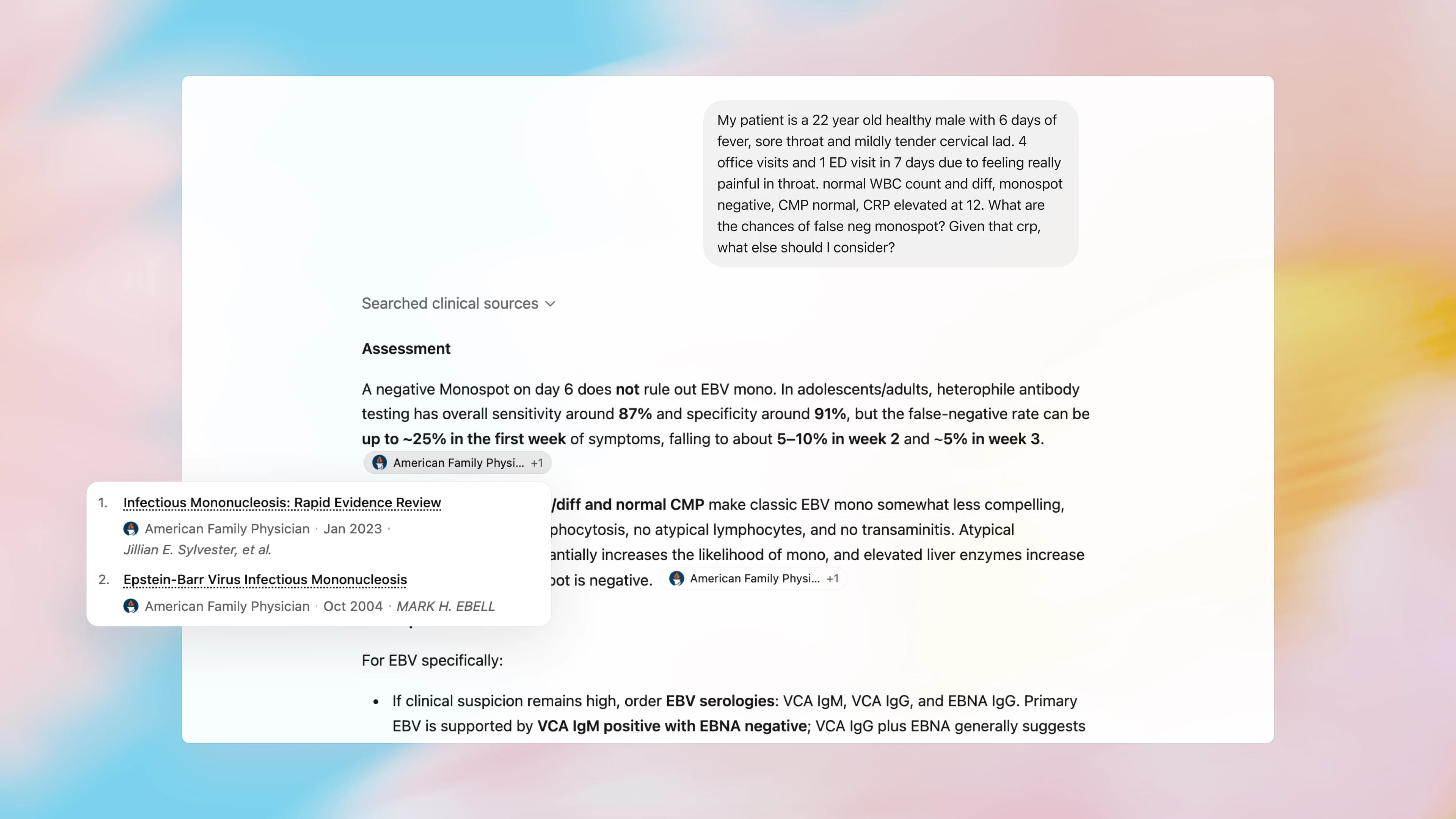 ChatGPT for Clinicians product preview