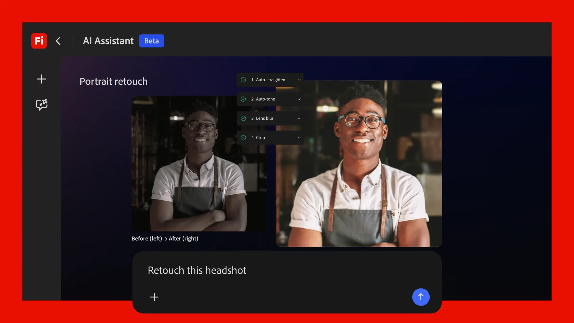 Adobe Firefly AI Assistant product preview