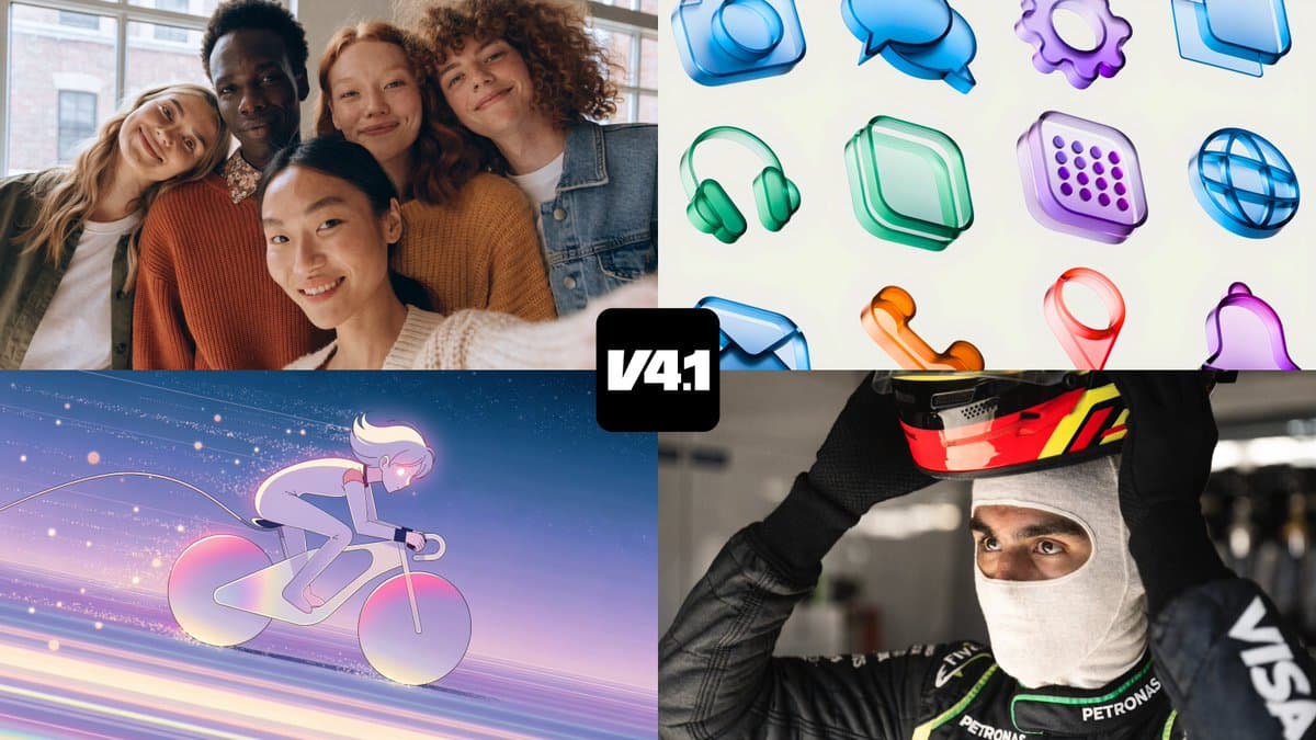 Recraft V4.1 product preview
