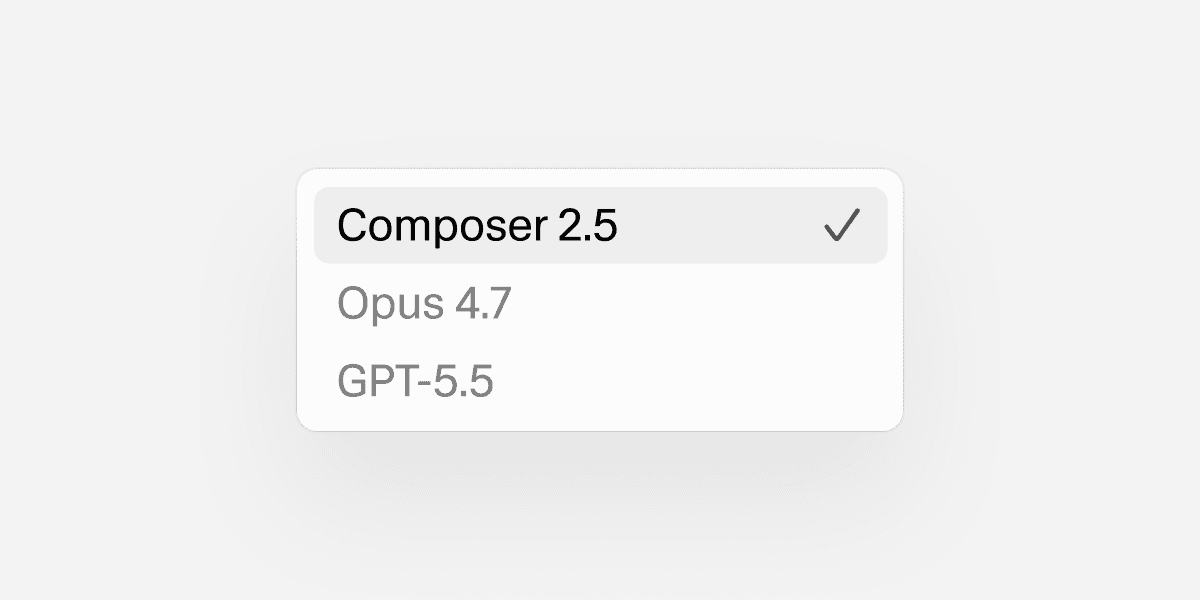 Composer 2.5 product preview