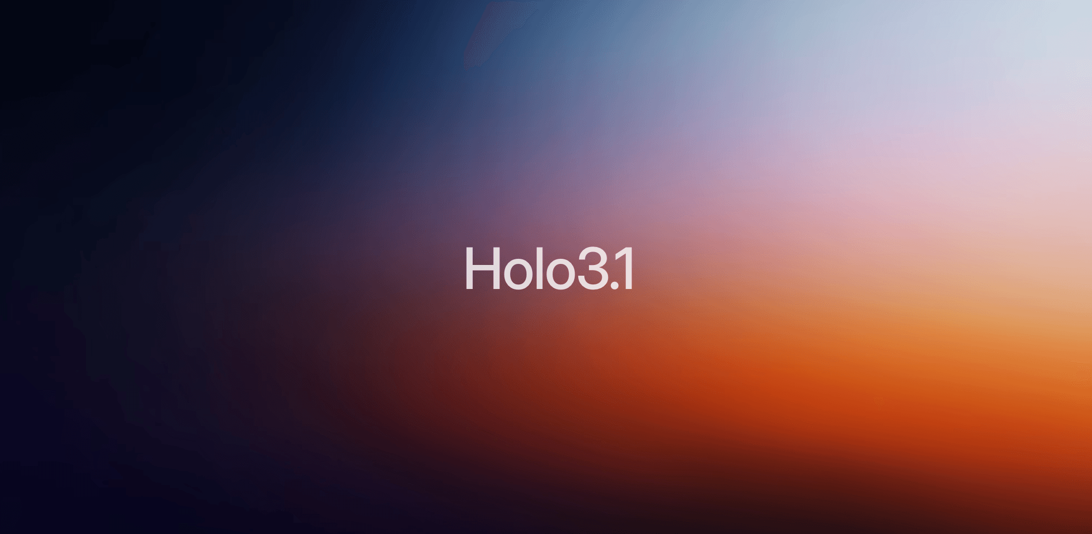 Holo3.1 product preview