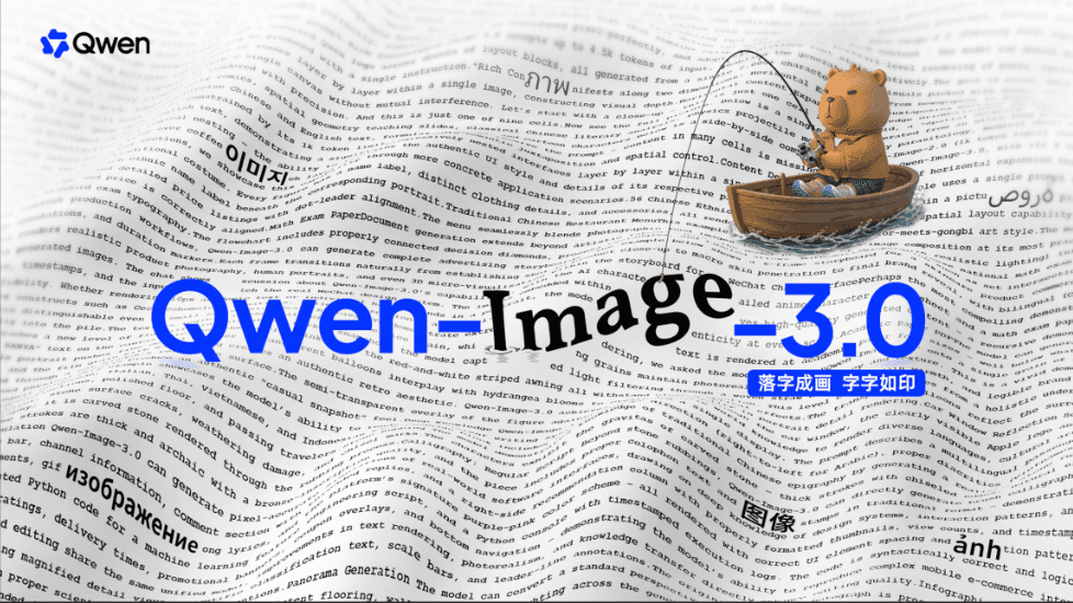 Qwen-Image-3.0 product preview