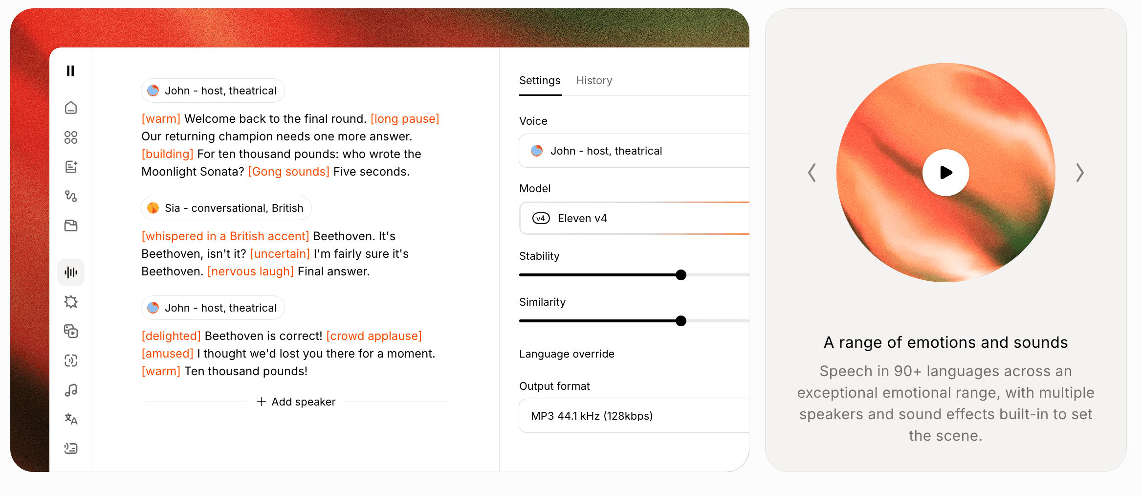 Eleven v4 product preview