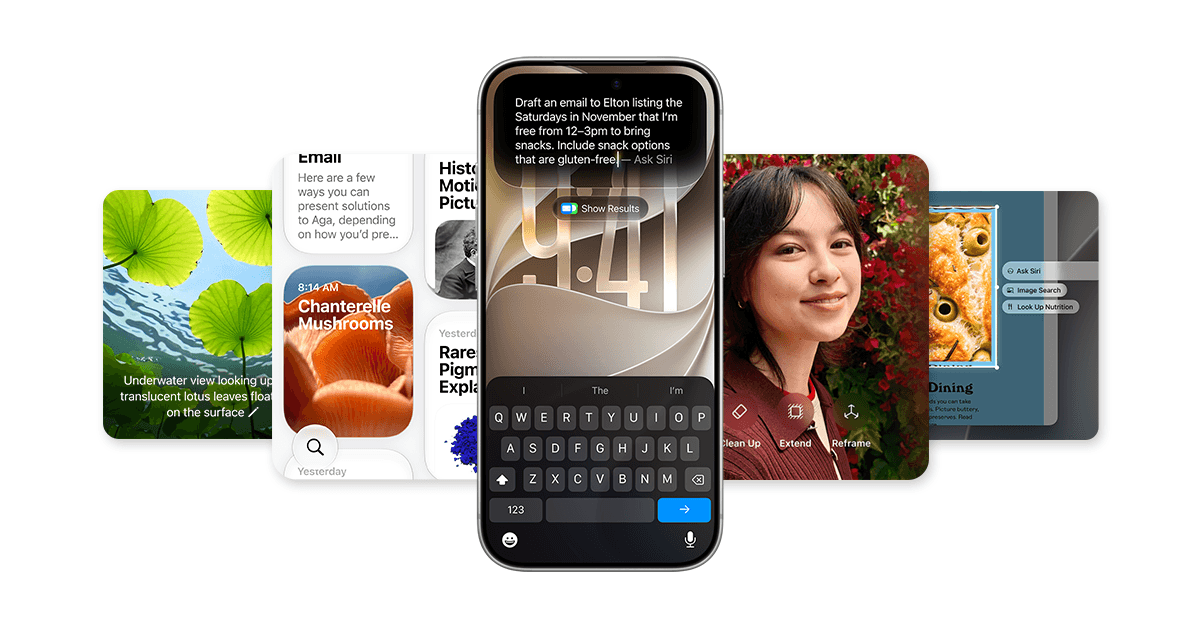 Apple Messages product preview