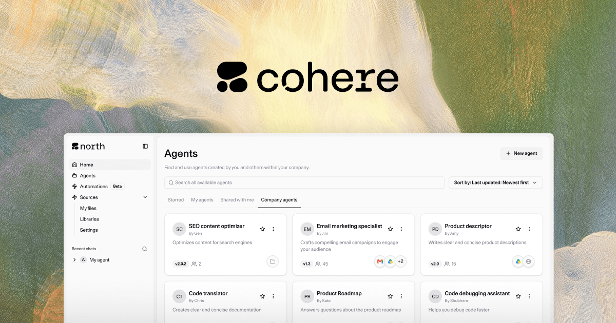 Cohere product preview