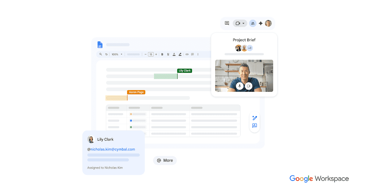 Google Docs product preview