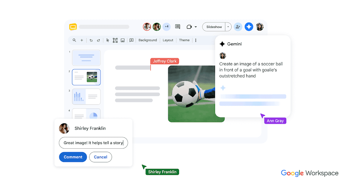 Google Slides product preview