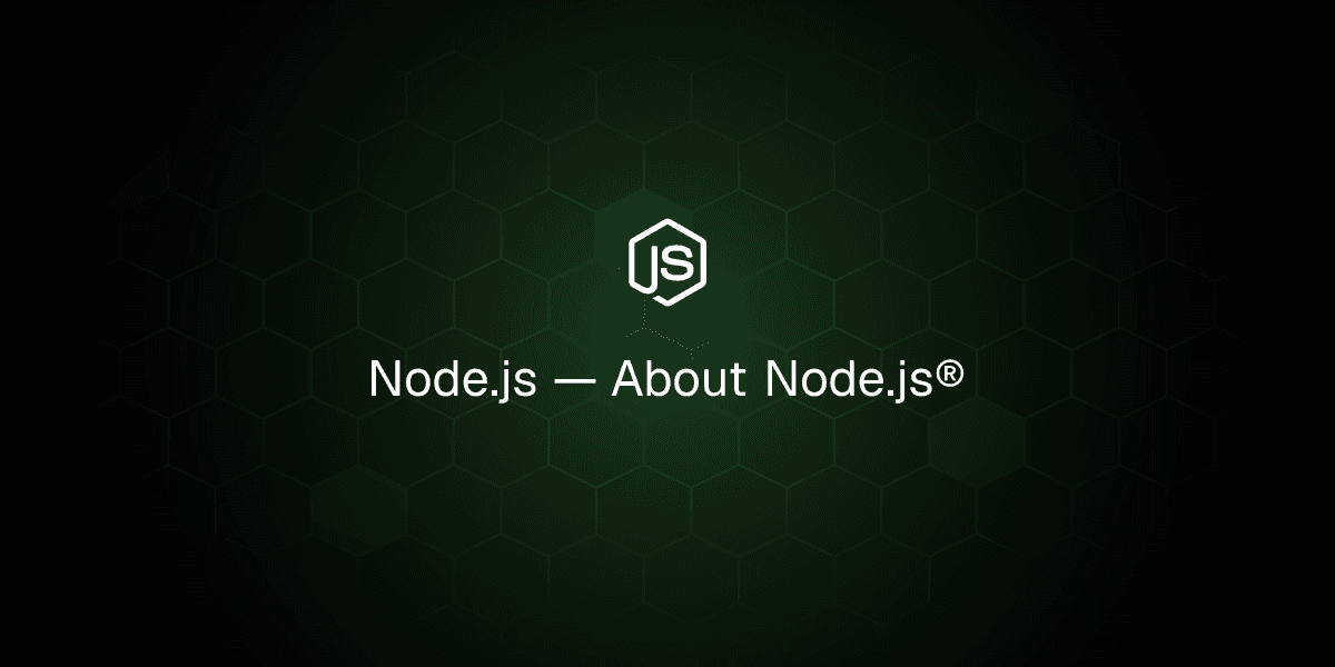 Node.js product preview