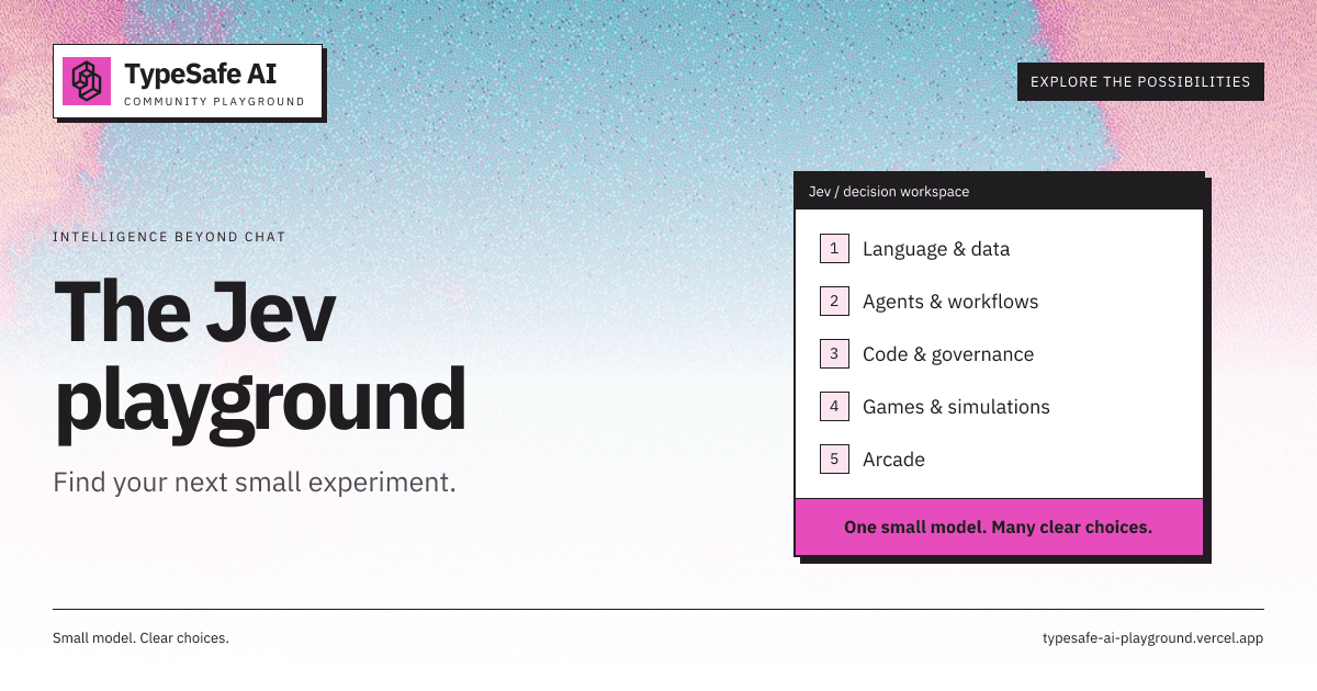 TypeSafe Playground product preview