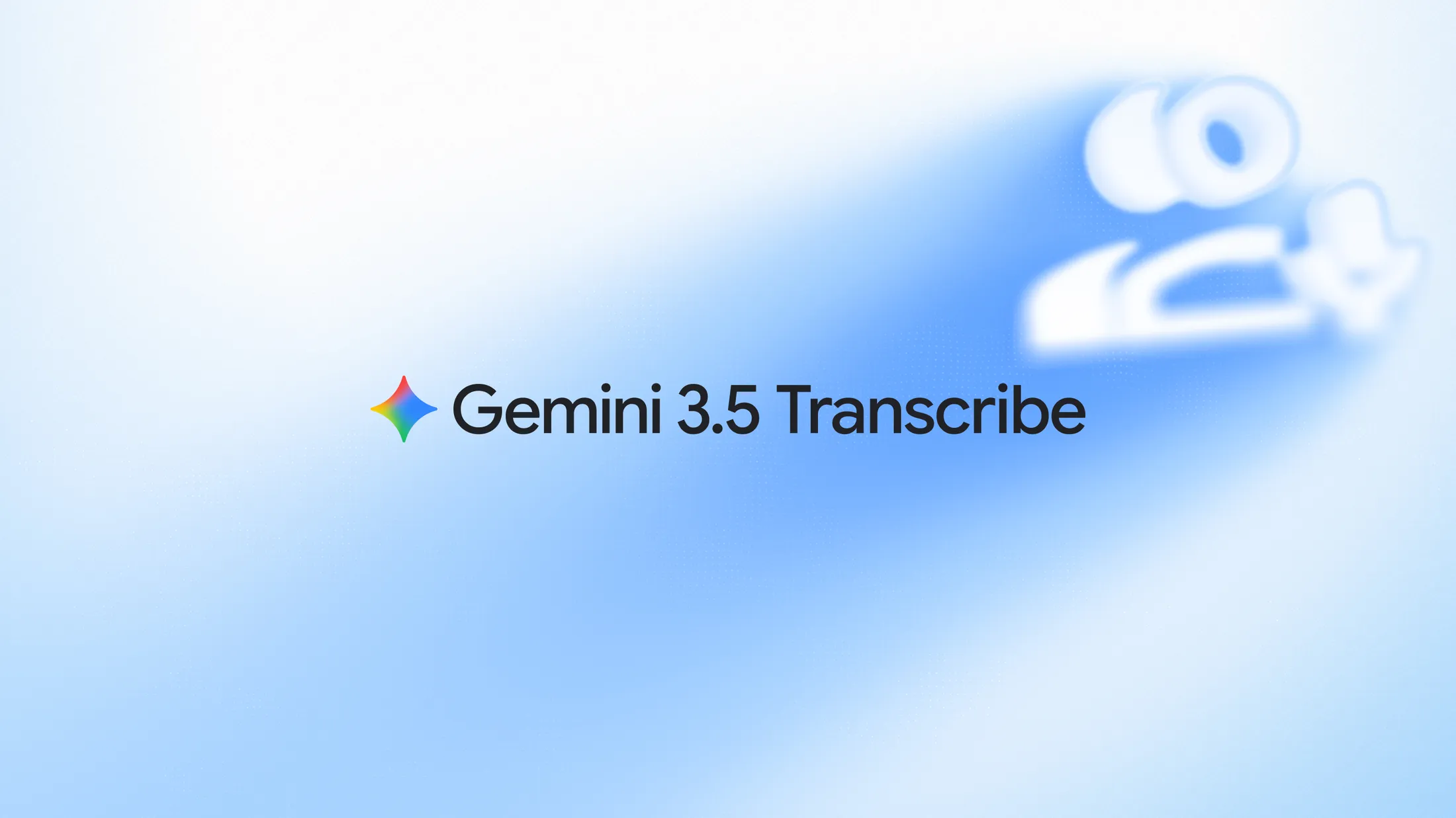 Gemini 3.5 Transcribe product preview