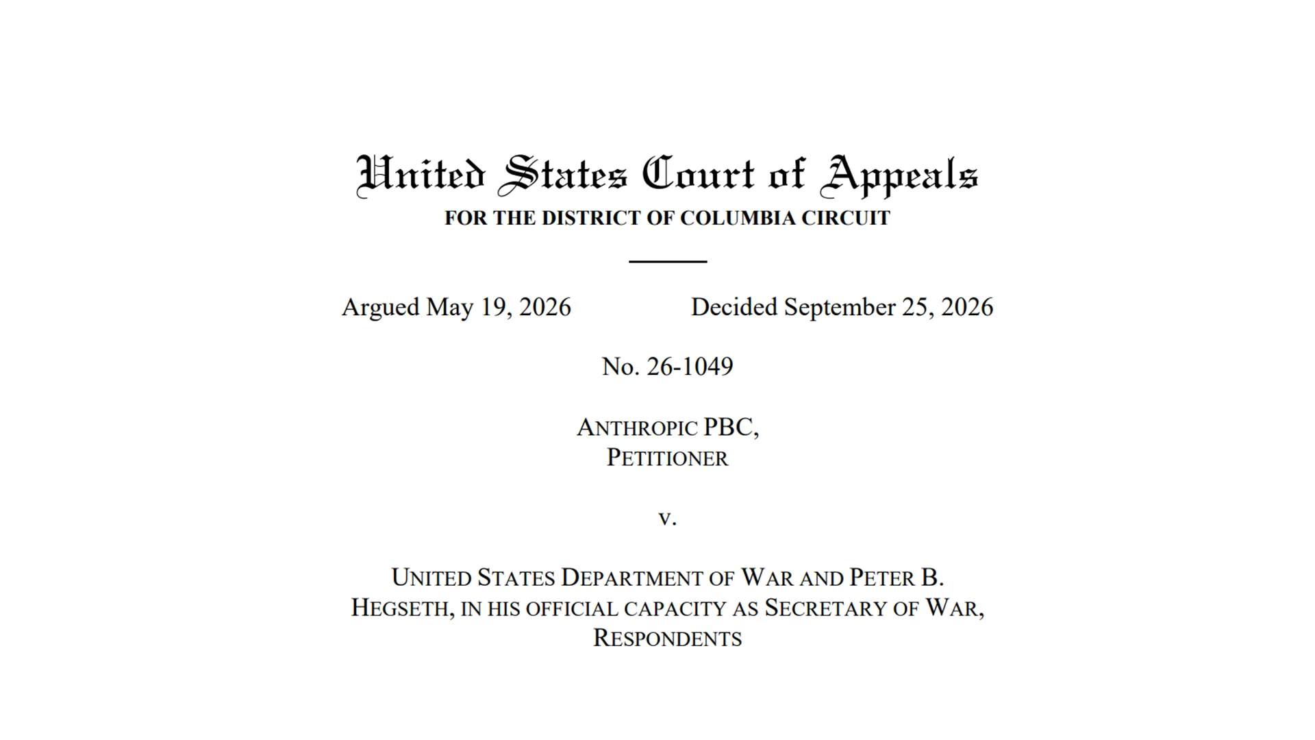 Anthropic loses Pentagon blacklist appeal — newsletter story image
