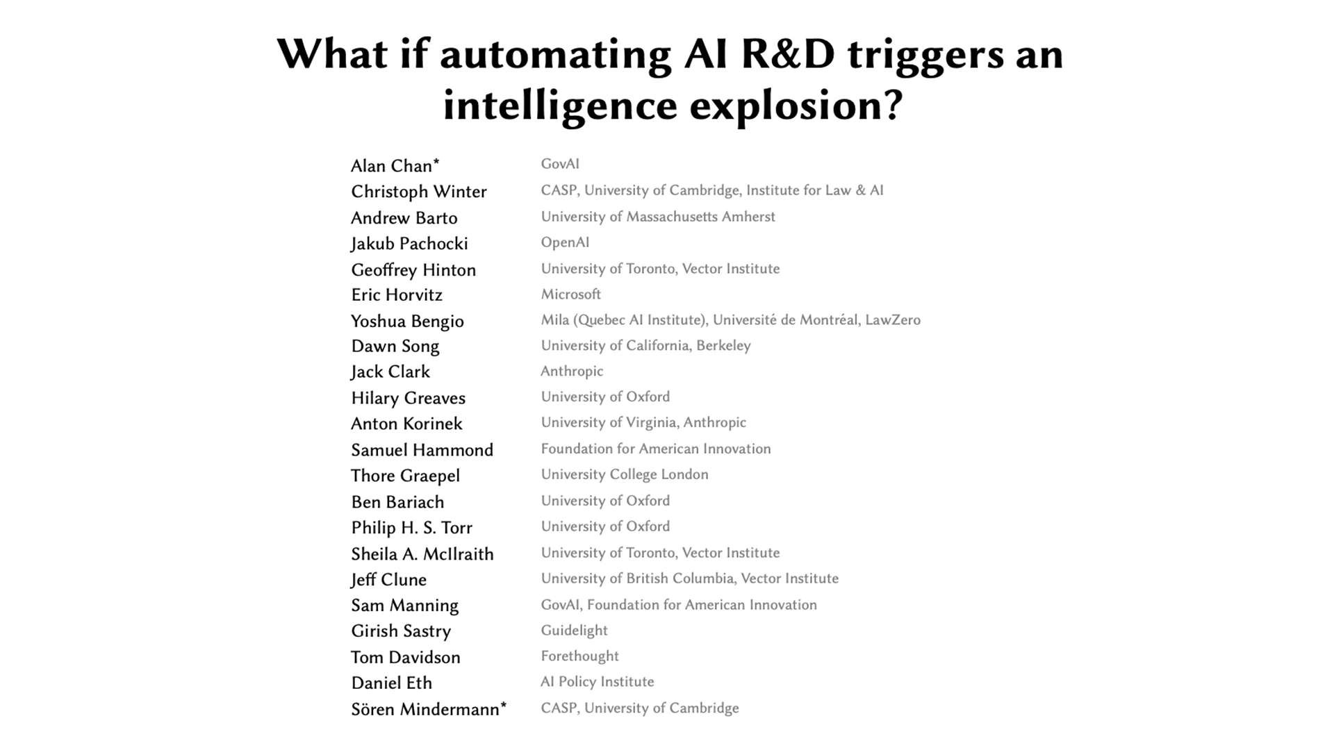 AI leaders continue to sound the self-improving AI alarm — newsletter story image